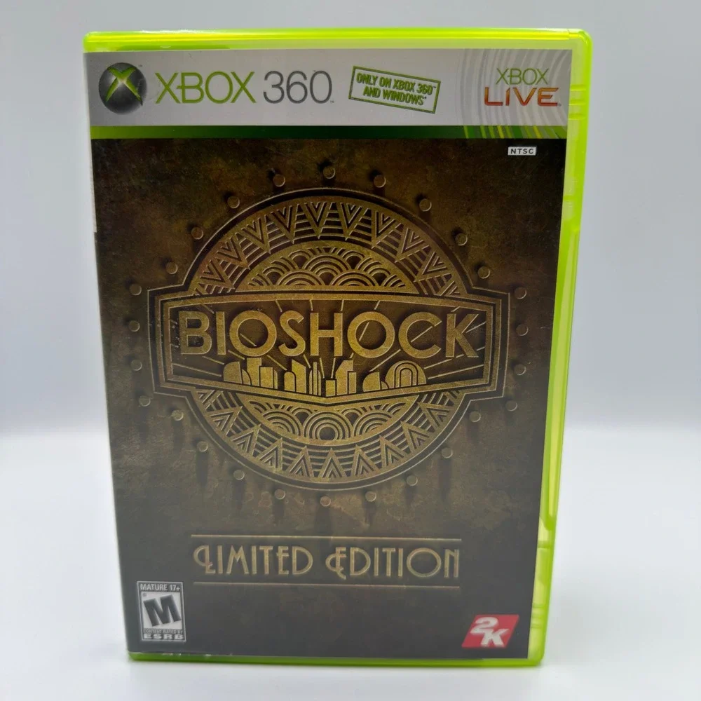 BioShock Limited Edition Xbox 360 2K Games FPS Rapture Includes Bonus Discs